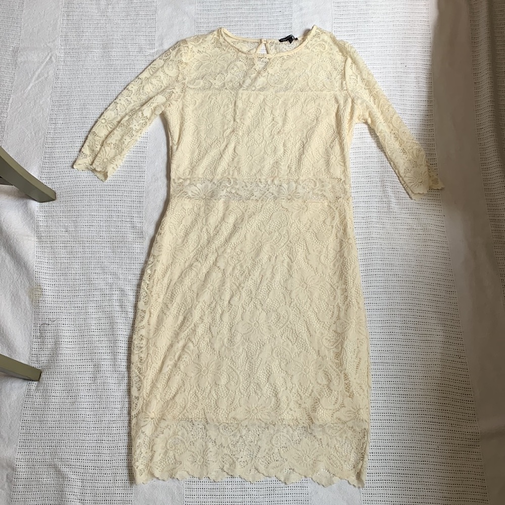 Fashion Nova Bodycon Lace Mini Dress